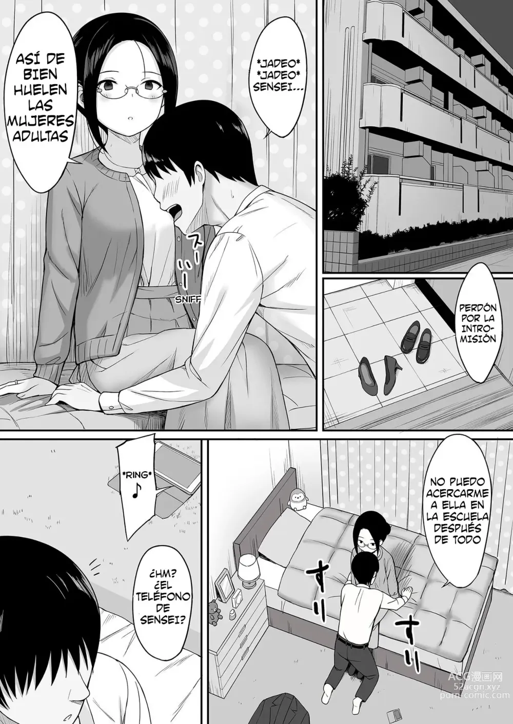 Page 8 of doujinshi The Curse of Obidience 3 Female Teacher Maho Satoi-hen