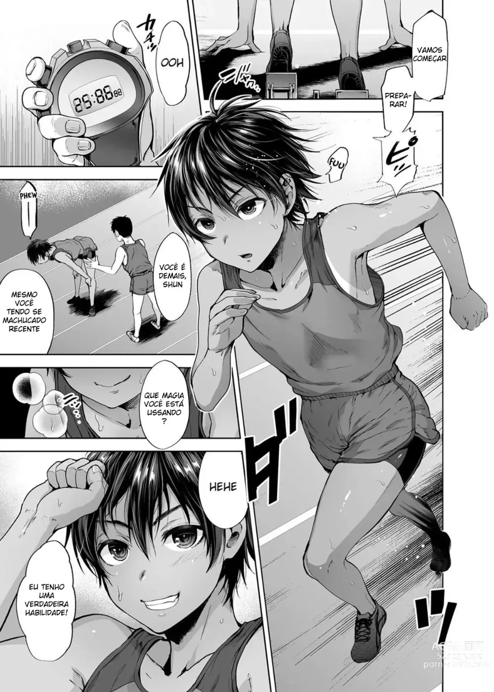 Page 4 of doujinshi Rikujou Shounen to Himitsu no Tokkun Massage