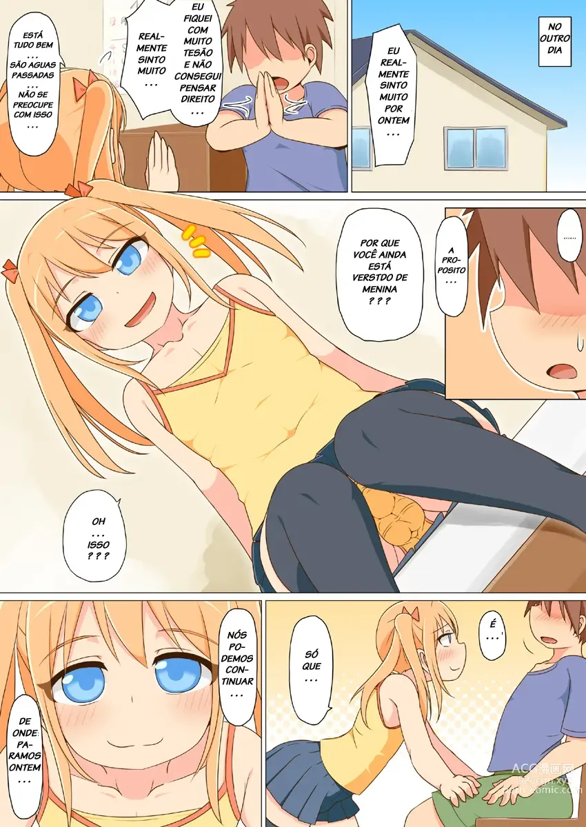 Page 12 of doujinshi Josou shita Tomodachi o Goukan shitara Ore Senyou no Onapet ni Natta w