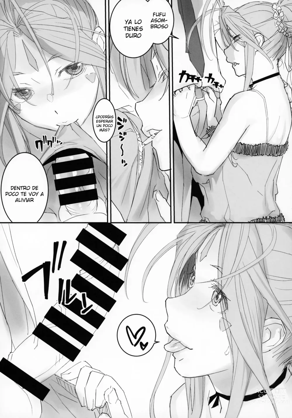 Page 4 of doujinshi Megami Sama to Nobetsumakunashi