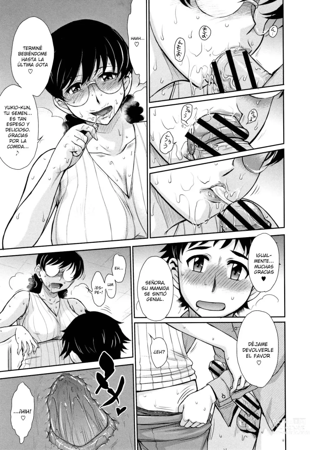 Page 153 of manga Hitozuma, Mitsu to Niku