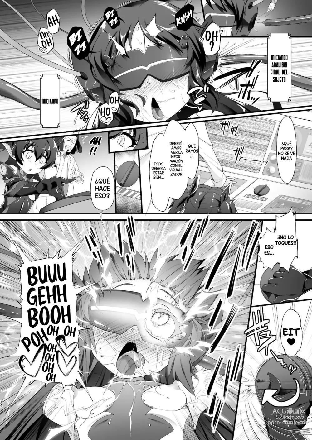 Page 14 of doujinshi Taimanin Arisu II -Taimanin Fumika Inma no Mezame-