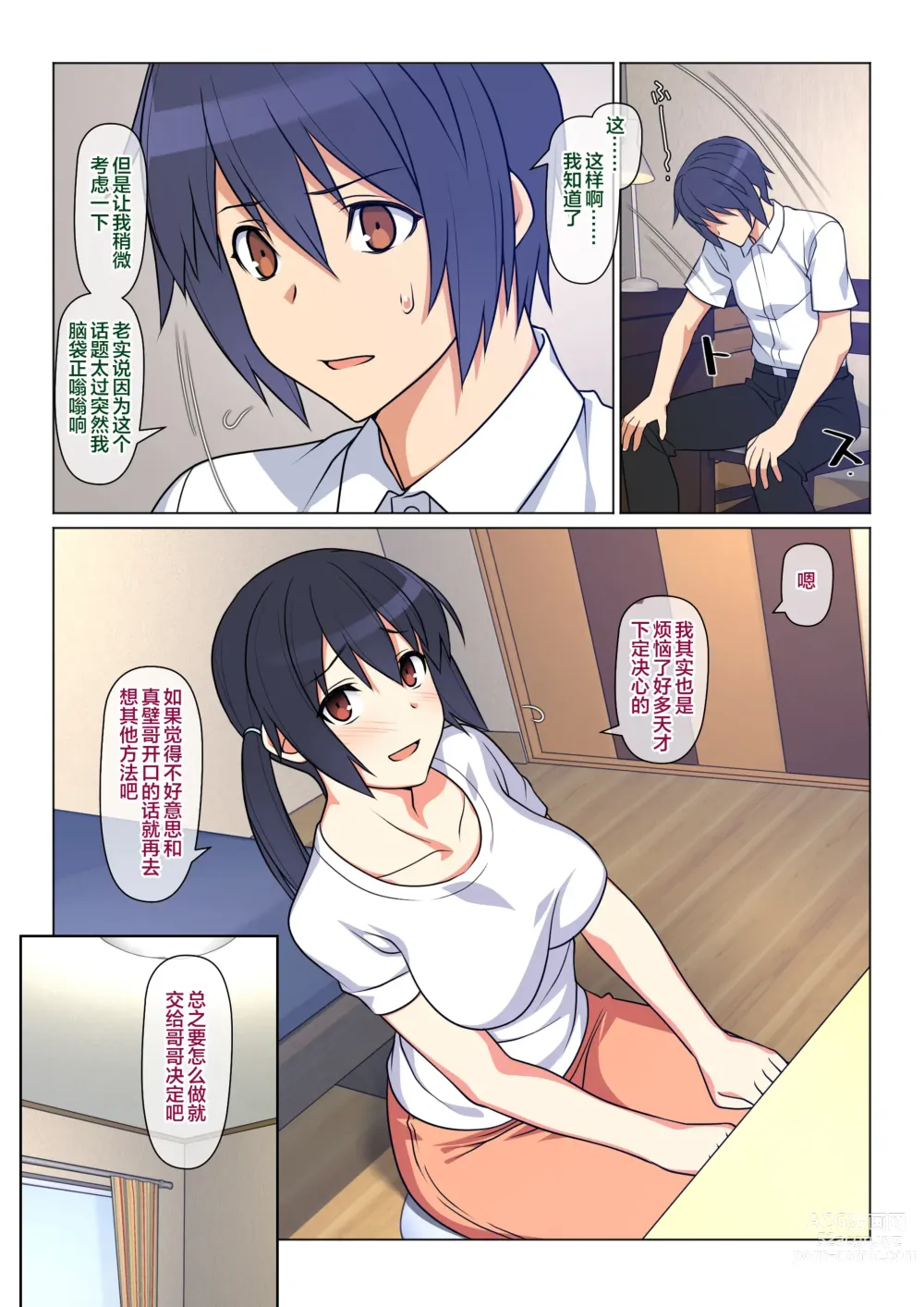 Page 7 of doujinshi Ani ga Toru, Taisetsu na Imouto no Seikou Kiroku