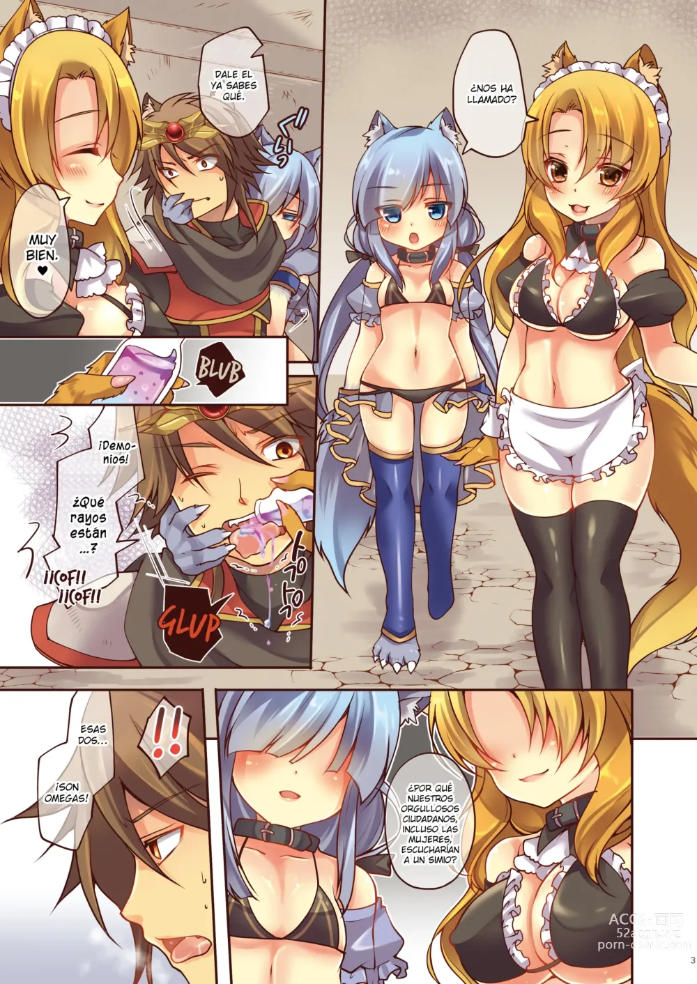 Page 4 of doujinshi La caída del príncipe -de α a ω- (decensored)