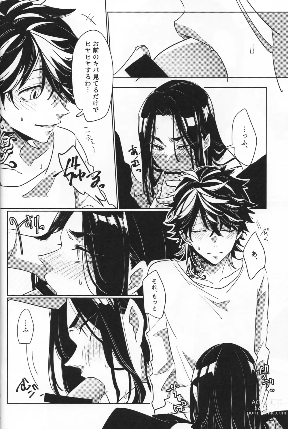 Page 15 of doujinshi Dkh!