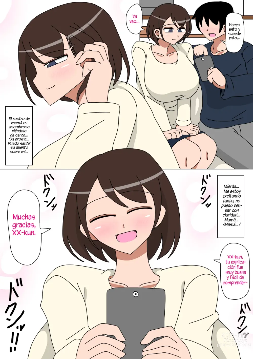 Page 5 of doujinshi Amo a mi madre