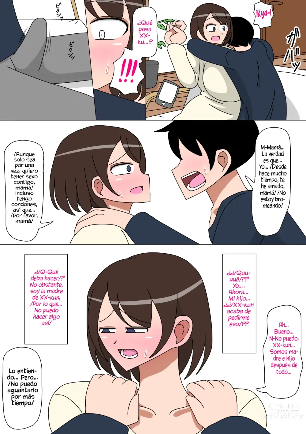 Page 6 of doujinshi Amo a mi madre