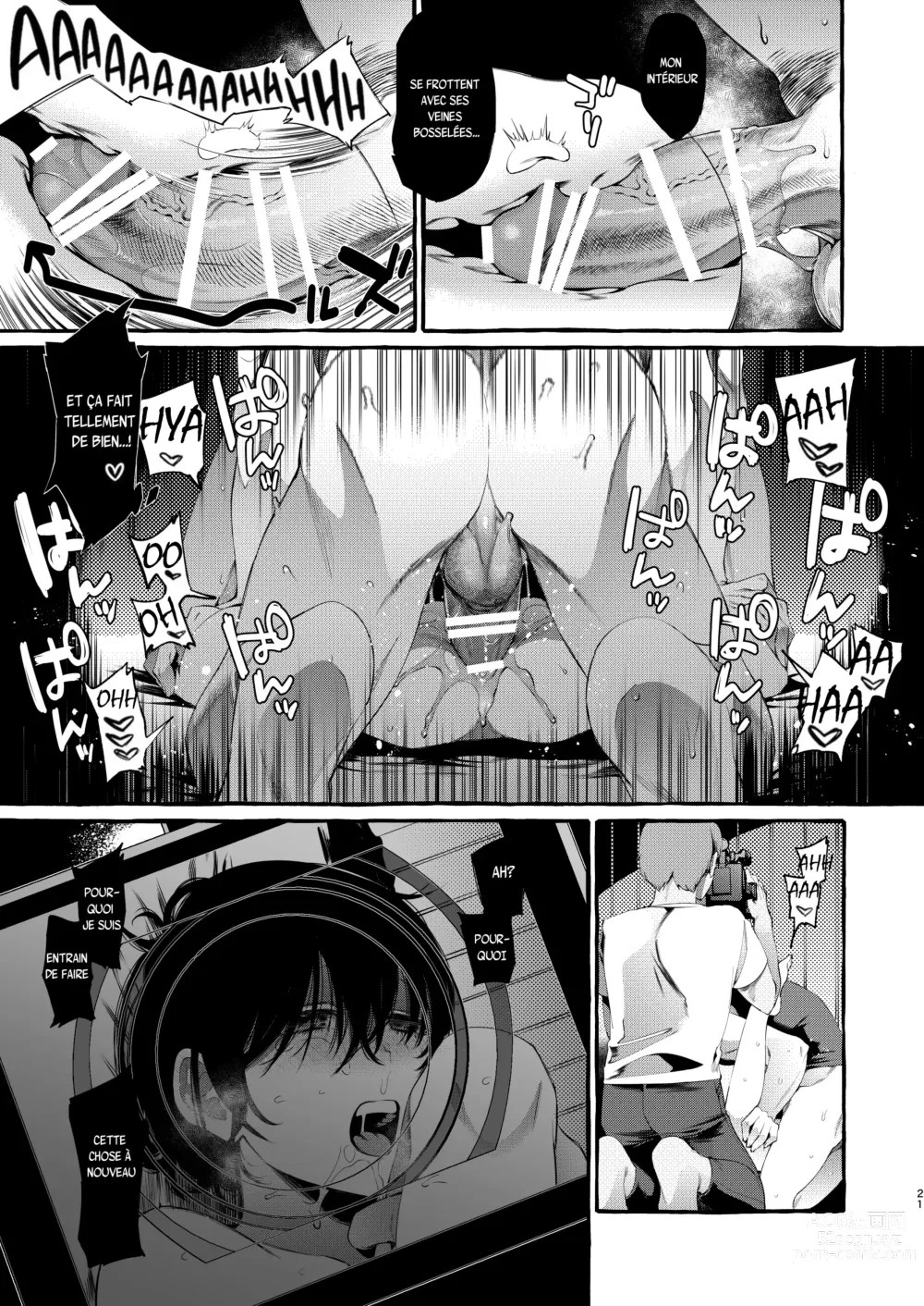 Page 20 of doujinshi Tu ne m'as pas dit que c'était un miroir à deux faces