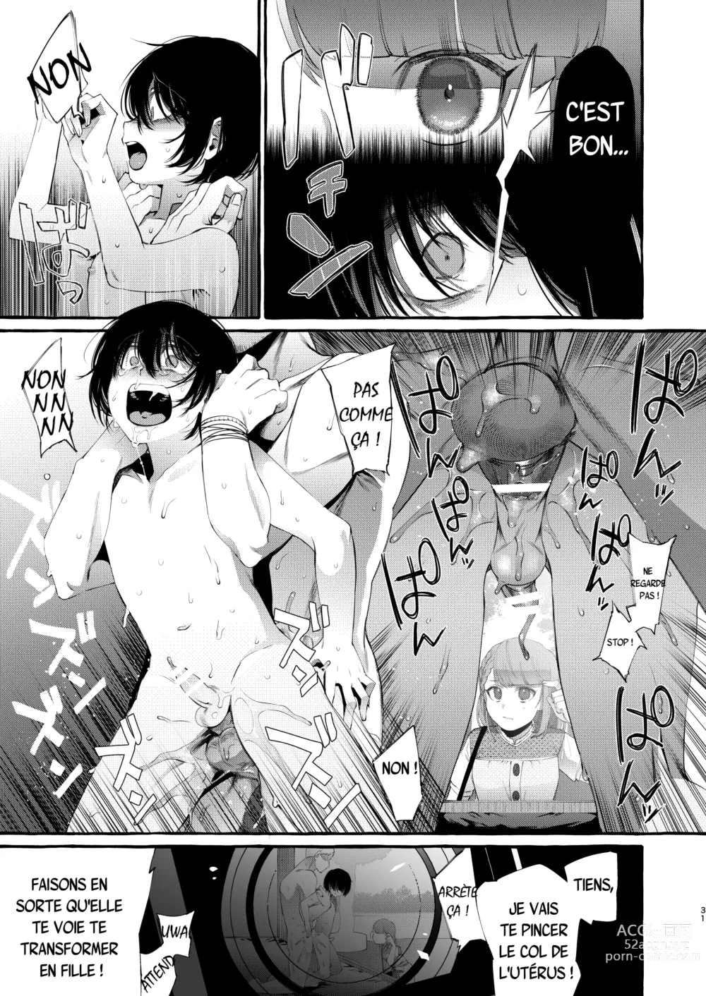 Page 30 of doujinshi Tu ne m'as pas dit que c'était un miroir à deux faces