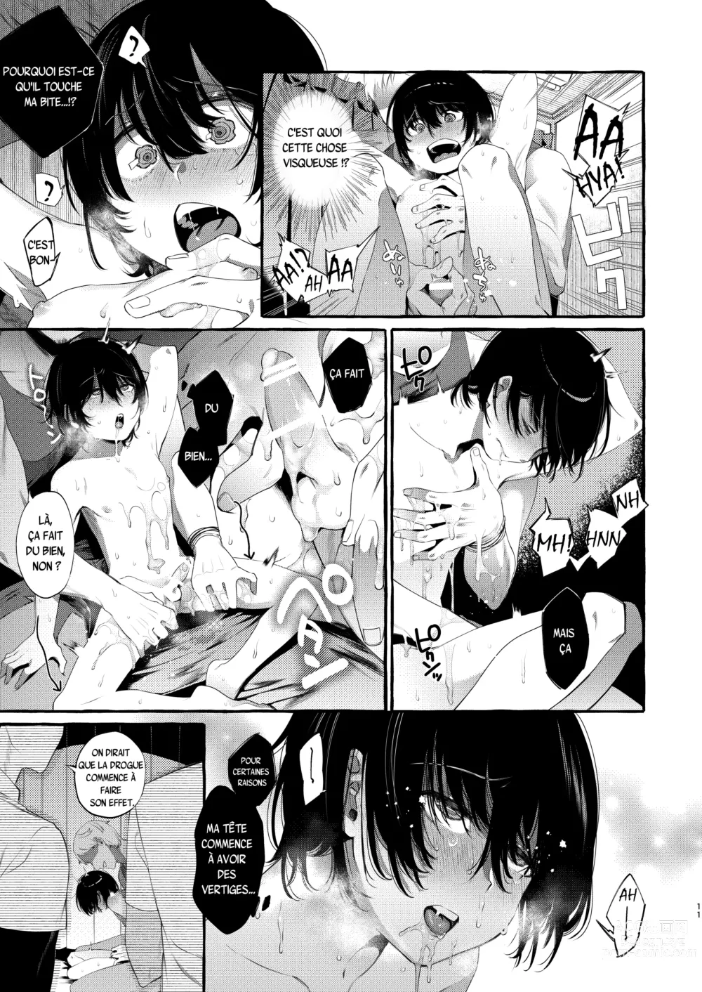 Page 10 of doujinshi Tu ne m'as pas dit que c'était un miroir à deux faces