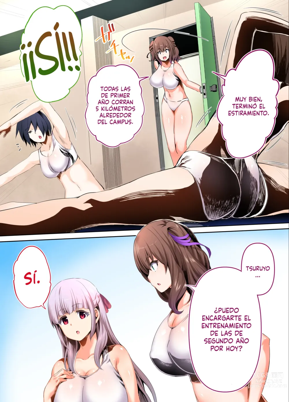 Page 44 of doujinshi La Capitana y la Vice-Capitana del Club de Atletismo son mis Onaholes!!! 