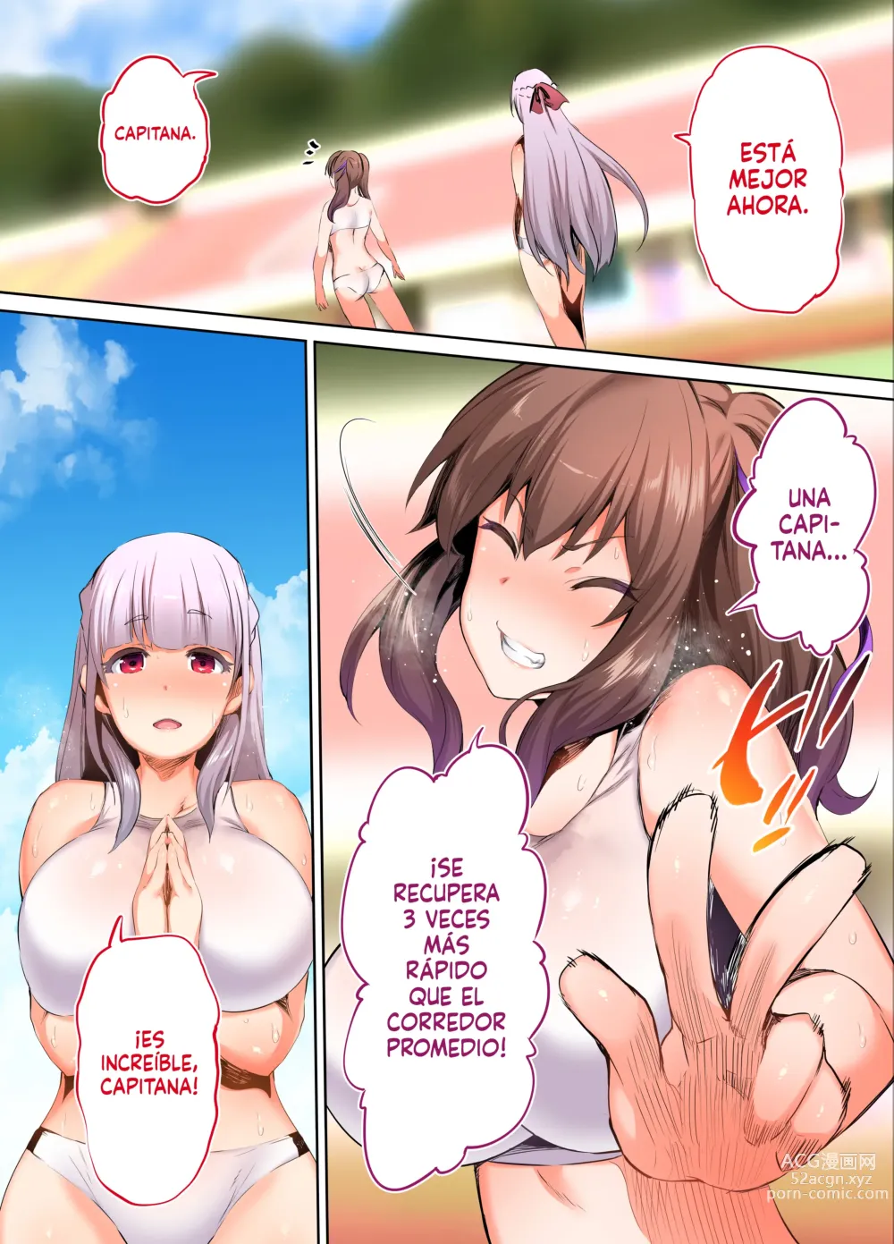 Page 64 of doujinshi La Capitana y la Vice-Capitana del Club de Atletismo son mis Onaholes!!! 