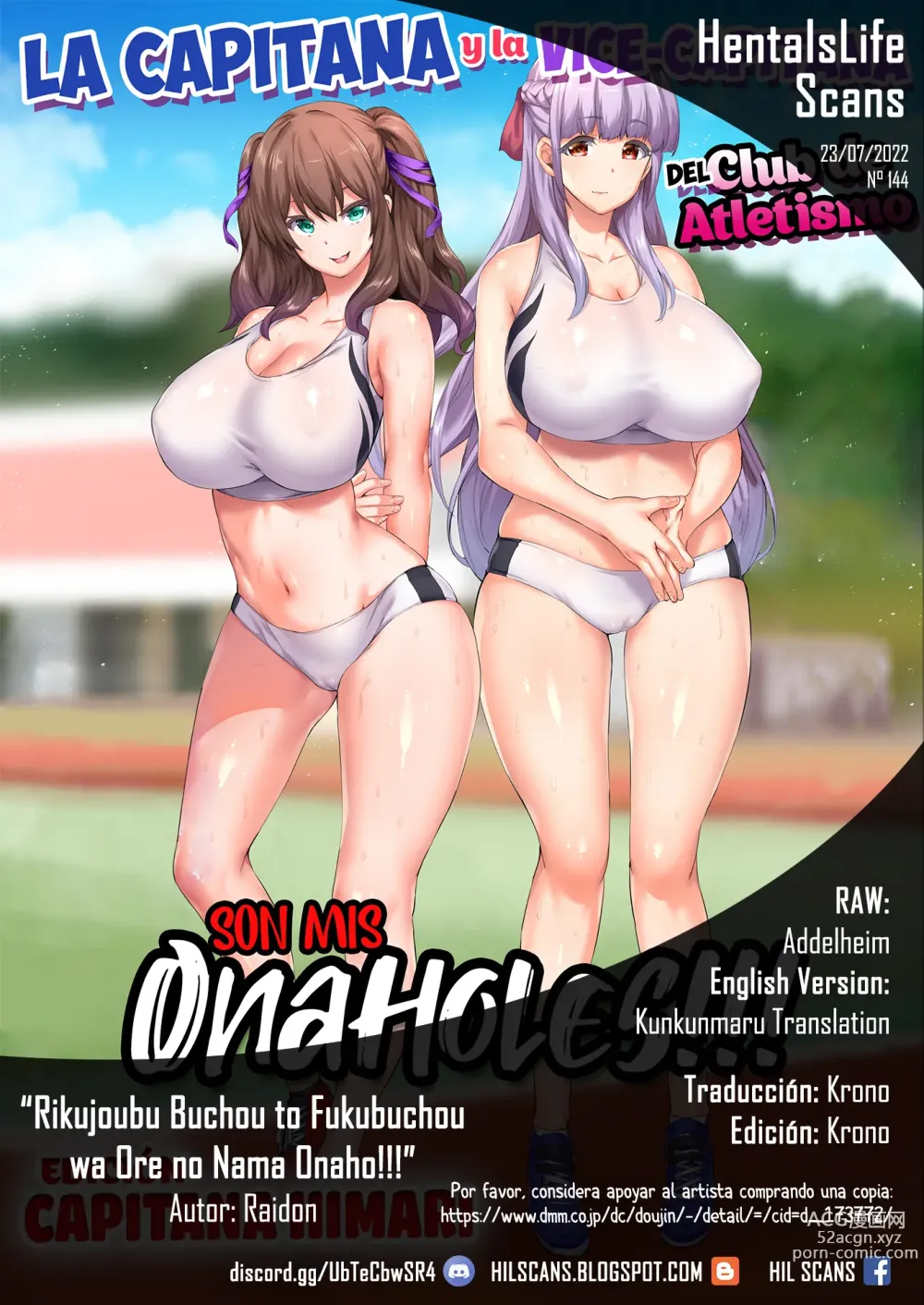 Page 87 of doujinshi La Capitana y la Vice-Capitana del Club de Atletismo son mis Onaholes!!! 