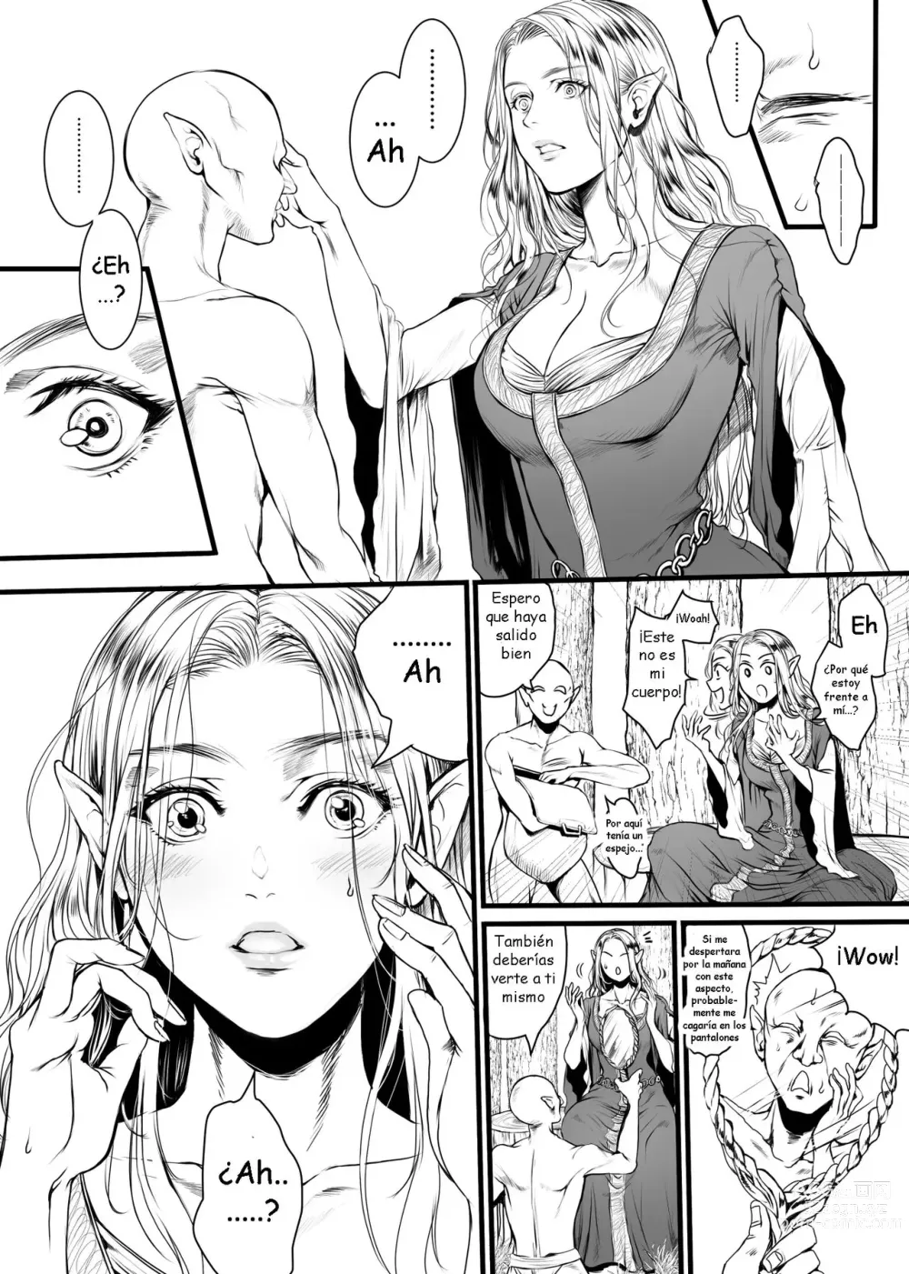 Page 3 of doujinshi Kansei o Akirameta TSF Manga