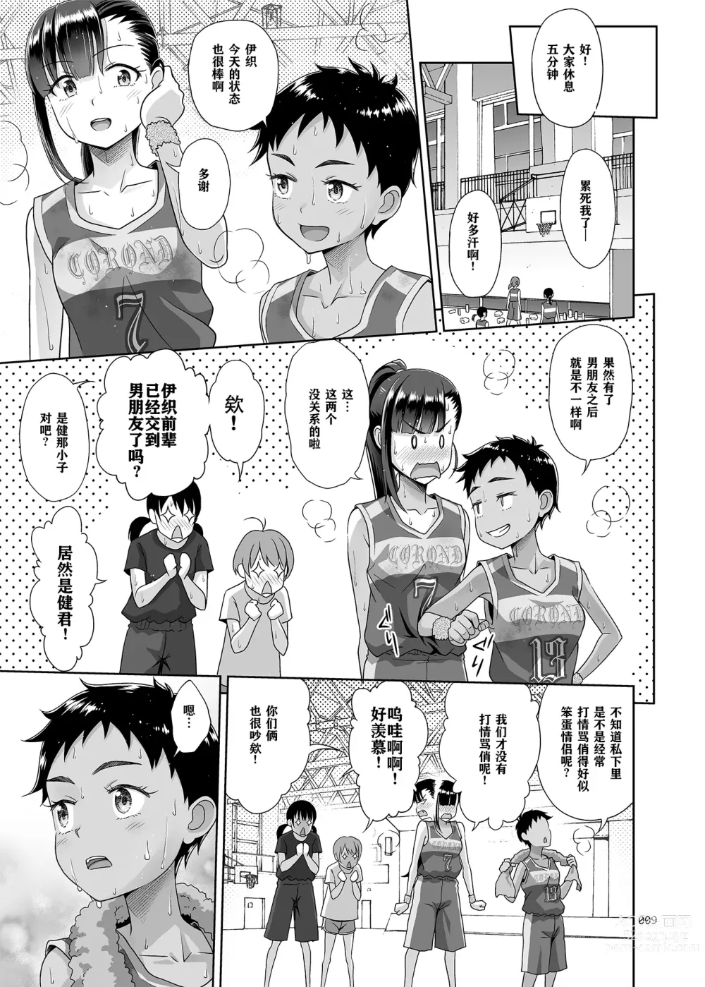 Page 9 of doujinshi Seishidouin no Oshigoto 3 Mushiatsui Taiiku Souko de Iron na Renshuu o Shitemitara Asedaku ni Natta (decensored)