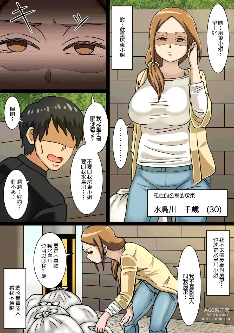 Page 6 of doujinshi 房東小姐趁睡著的時候偷偷跟我做愛的故事