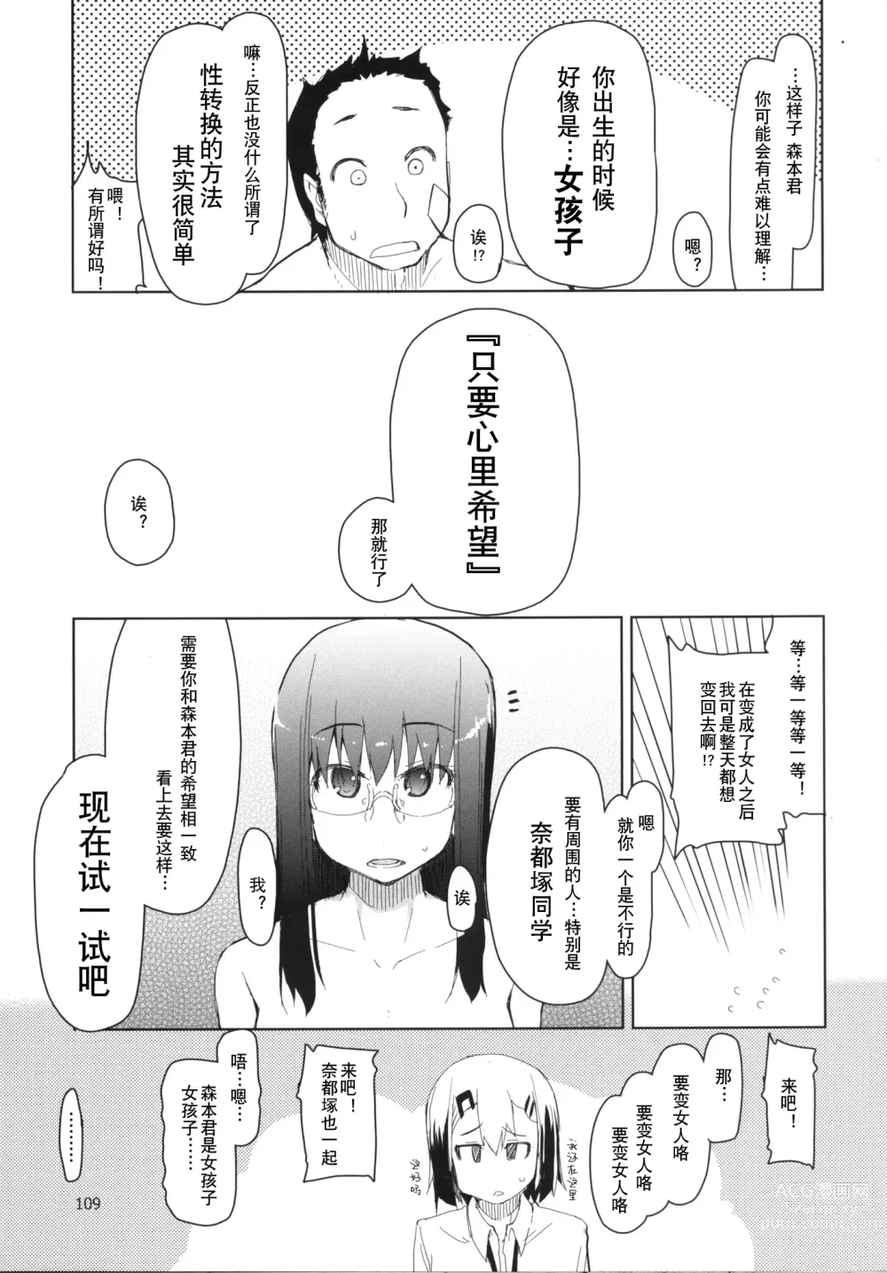 Page 110 of doujinshi 奈都塚同学的秘密。总集篇 后篇