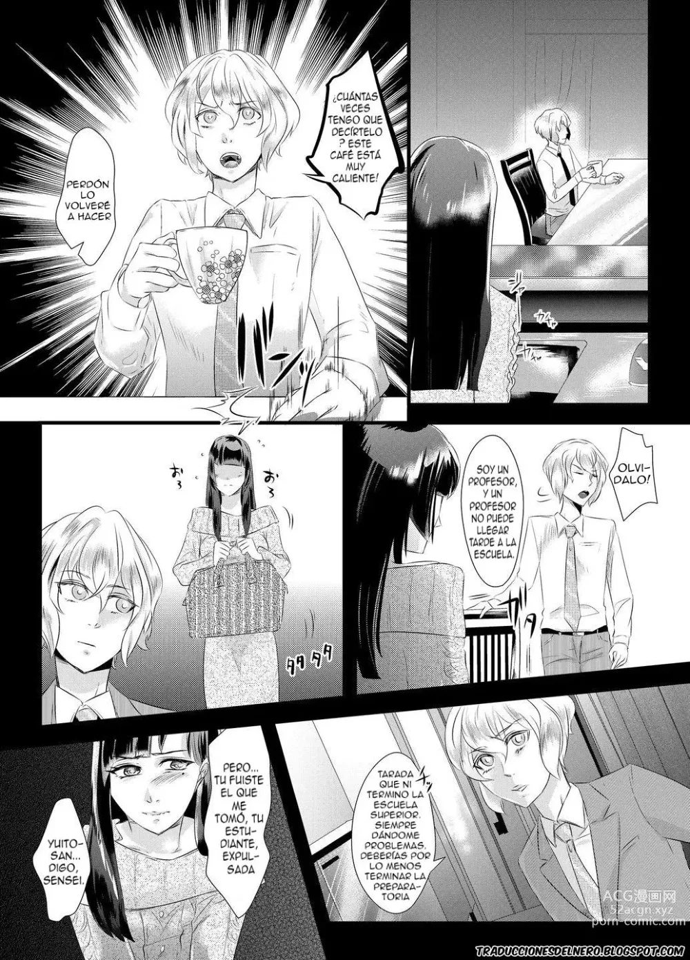 Page 2 of doujinshi Tousaku no Shitsuke ~Oshiego-tachi no Musume ni Sareta Dansei Kyoushi~