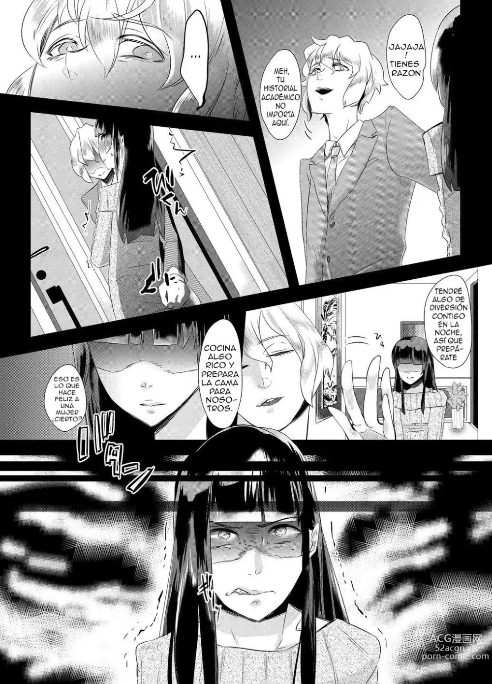 Page 3 of doujinshi Tousaku no Shitsuke ~Oshiego-tachi no Musume ni Sareta Dansei Kyoushi~