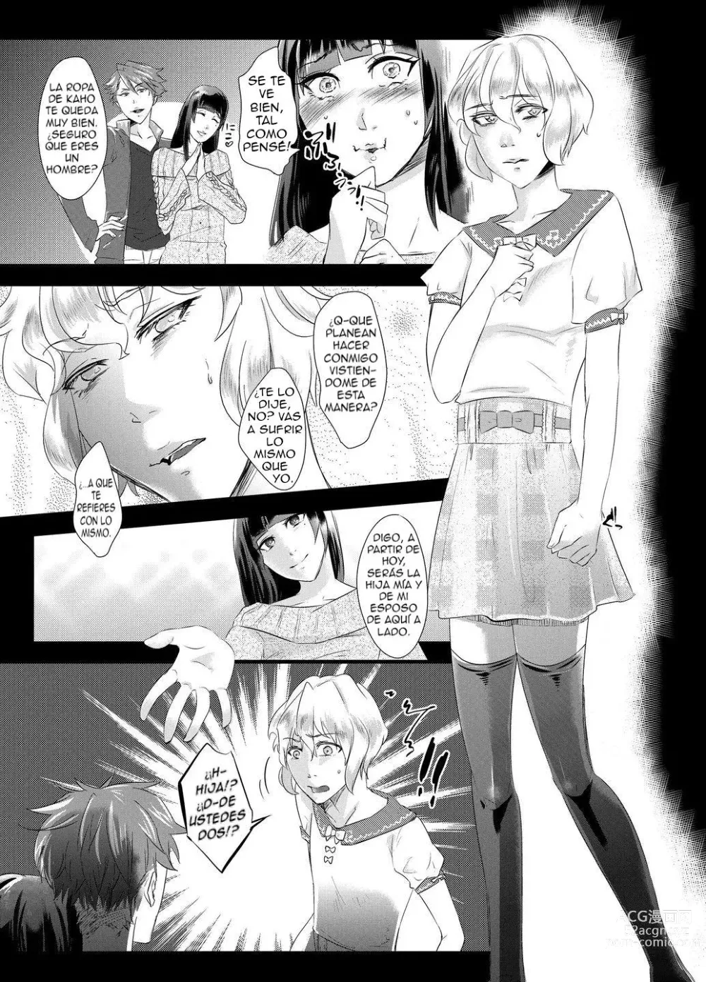 Page 7 of doujinshi Tousaku no Shitsuke ~Oshiego-tachi no Musume ni Sareta Dansei Kyoushi~