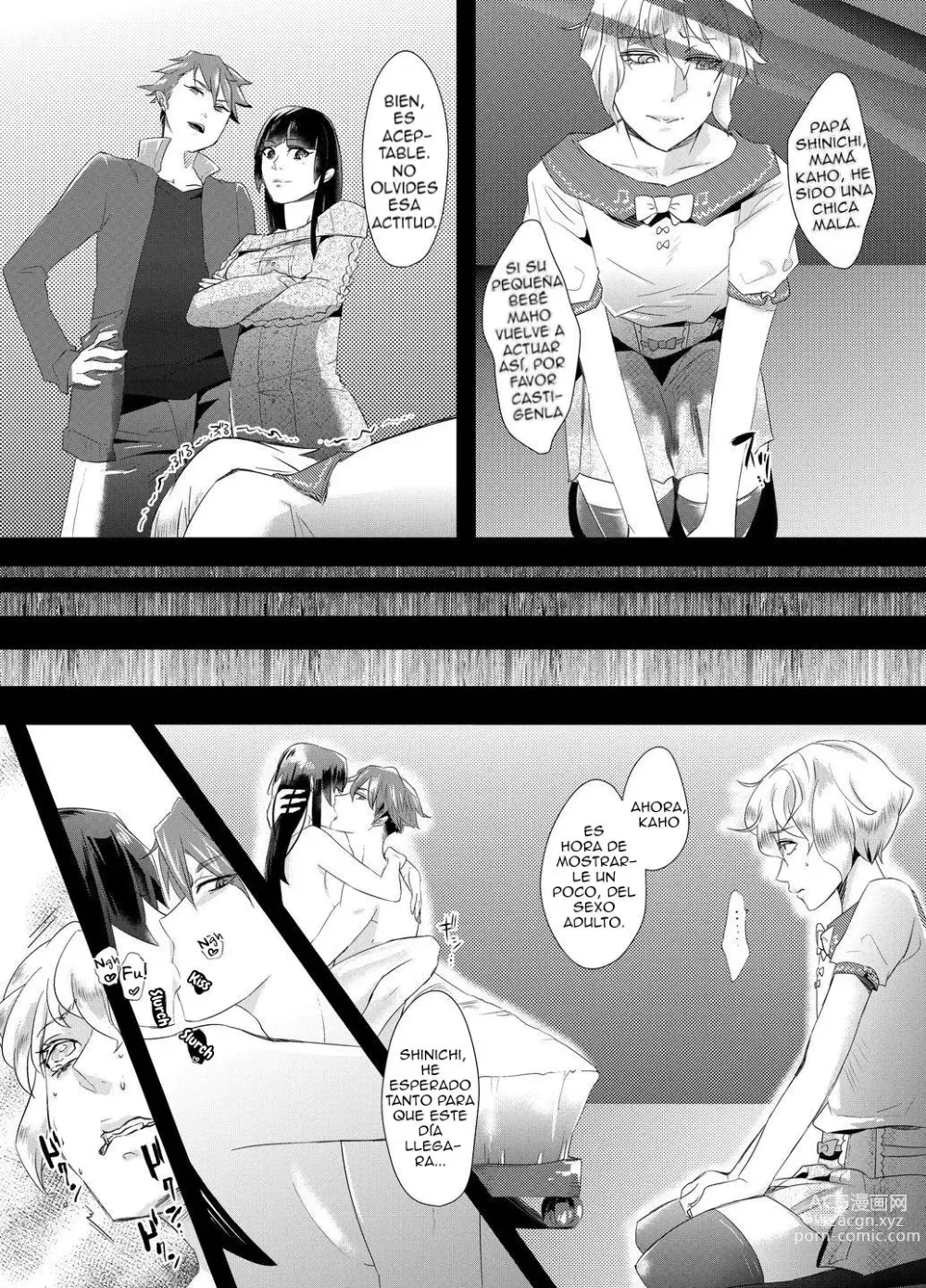 Page 9 of doujinshi Tousaku no Shitsuke ~Oshiego-tachi no Musume ni Sareta Dansei Kyoushi~