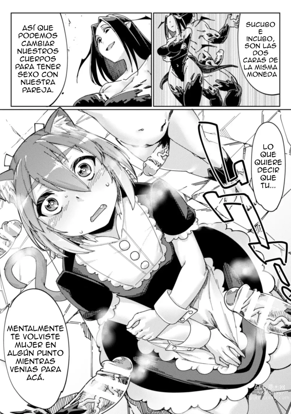 Page 17 of manga Él gato en pasos a ser trap