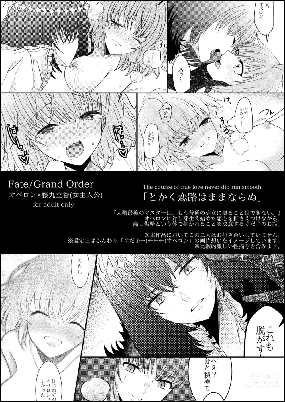 Page 6 of doujinshi Tokaku Koiji wa Mama Naranu