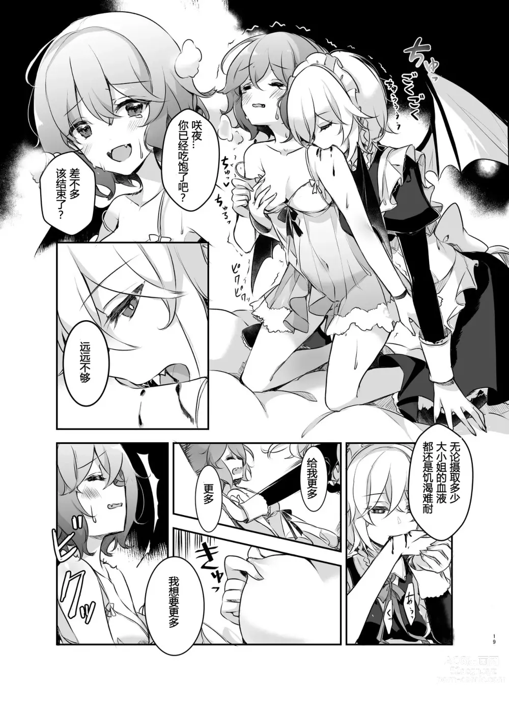 Page 19 of doujinshi Todome o Sashite