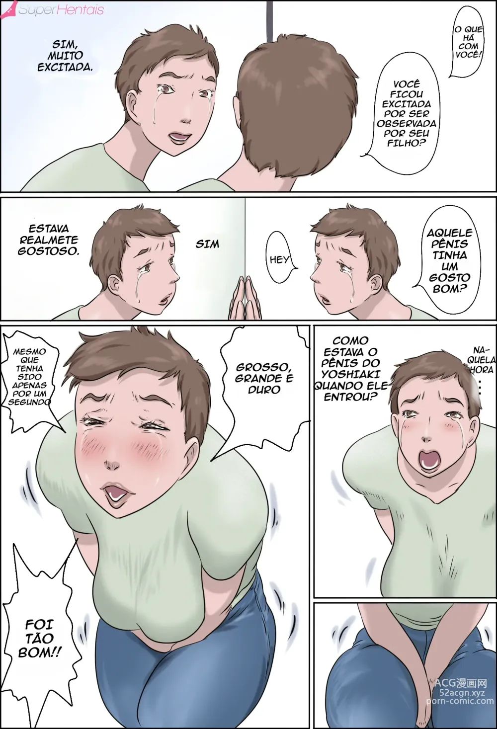 Page 8 of doujinshi Haha wa Odoru -Ge-