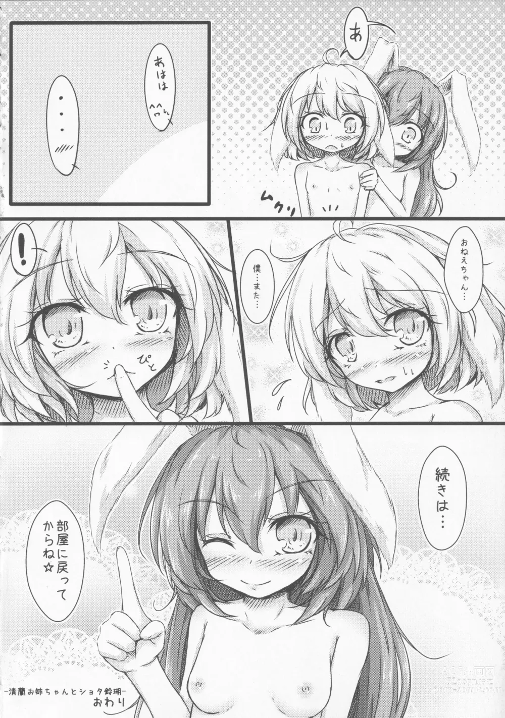 Page 19 of doujinshi Seiran Onee-chan to Shota Ringo