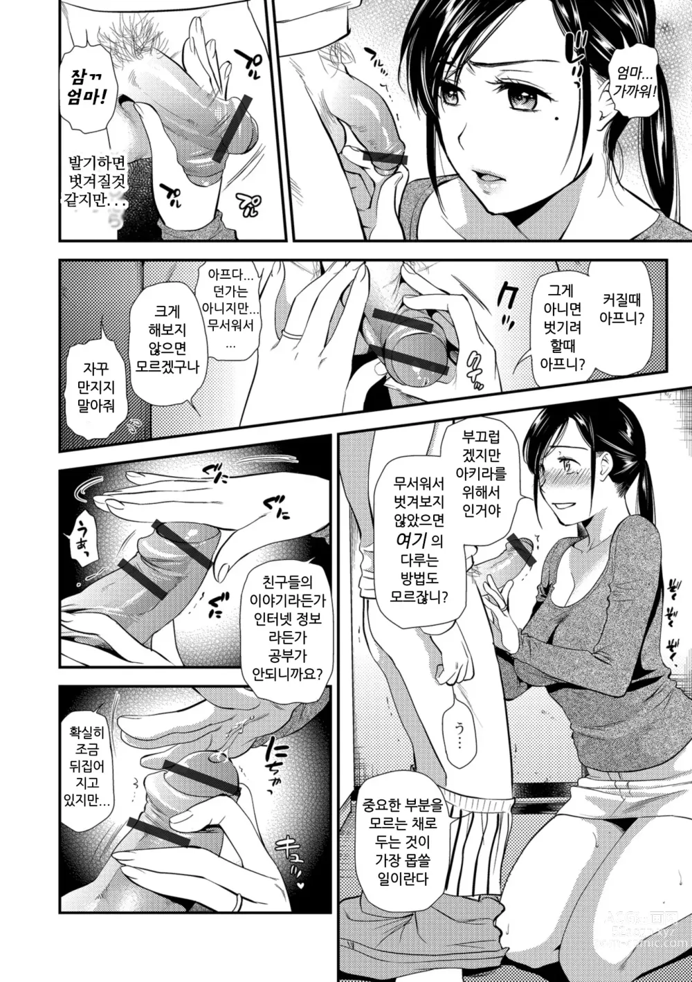 Page 6 of manga Hatsujou Oyako -Okaa-san wa Shinpaishou Ch. 1-