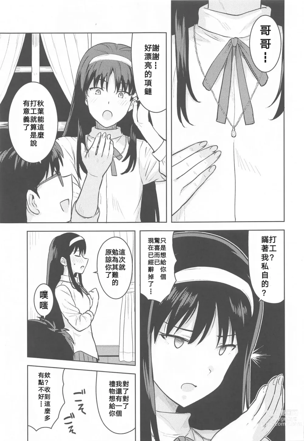 Page 32 of doujinshi Akiha-sama no Present