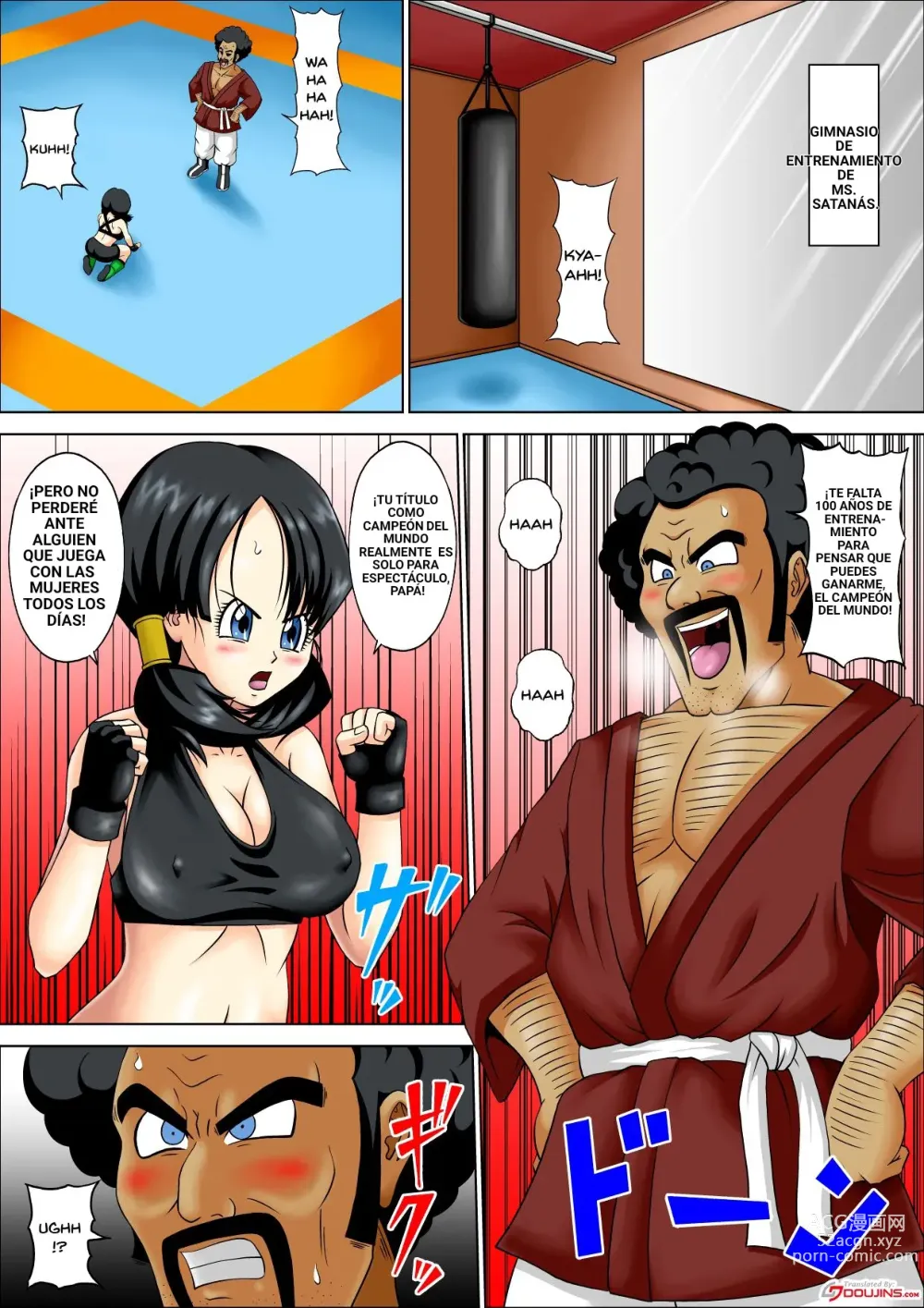 Page 2 of doujinshi SPARRING FUCK