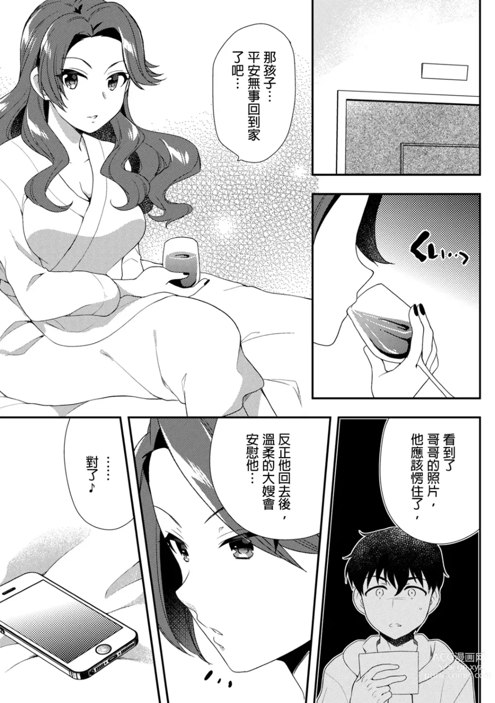 Page 282 of manga 與爛醉大嫂一起～酒後亂性的淫亂嫂子～