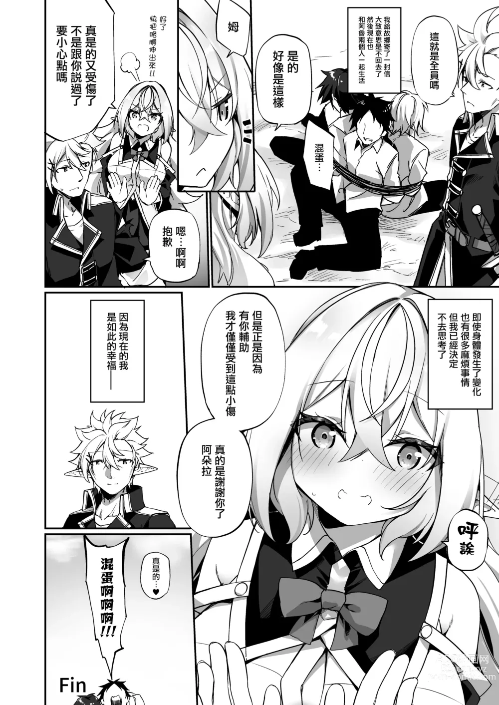 Page 48 of doujinshi 妖精化之藥 2