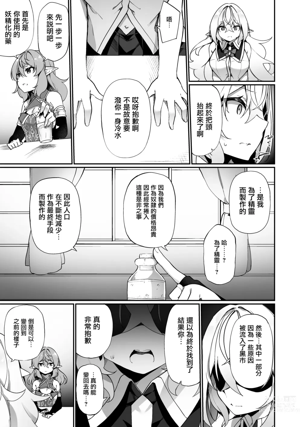 Page 7 of doujinshi 妖精化之藥 2