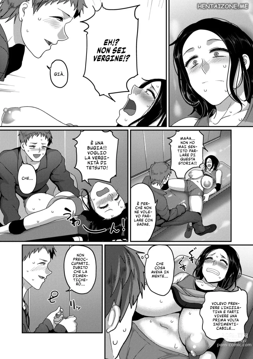 Page 15 of manga Lavoro Part Time in un Club di Volley