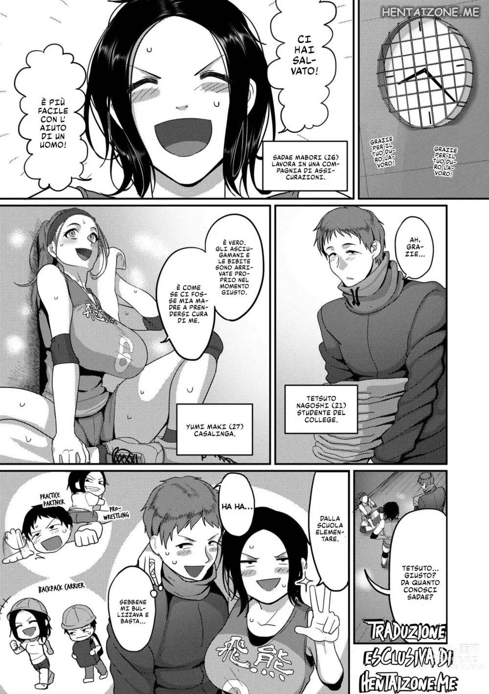 Page 3 of manga Lavoro Part Time in un Club di Volley