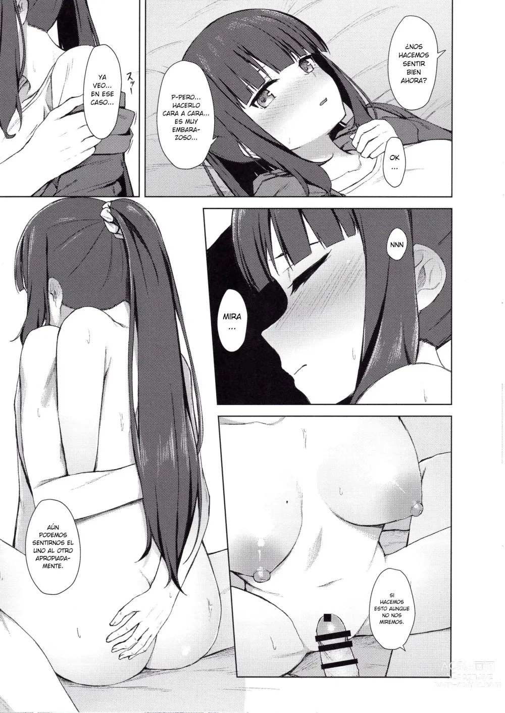 Page 12 of doujinshi Takimoto Hifumi Dousei Seikatsu