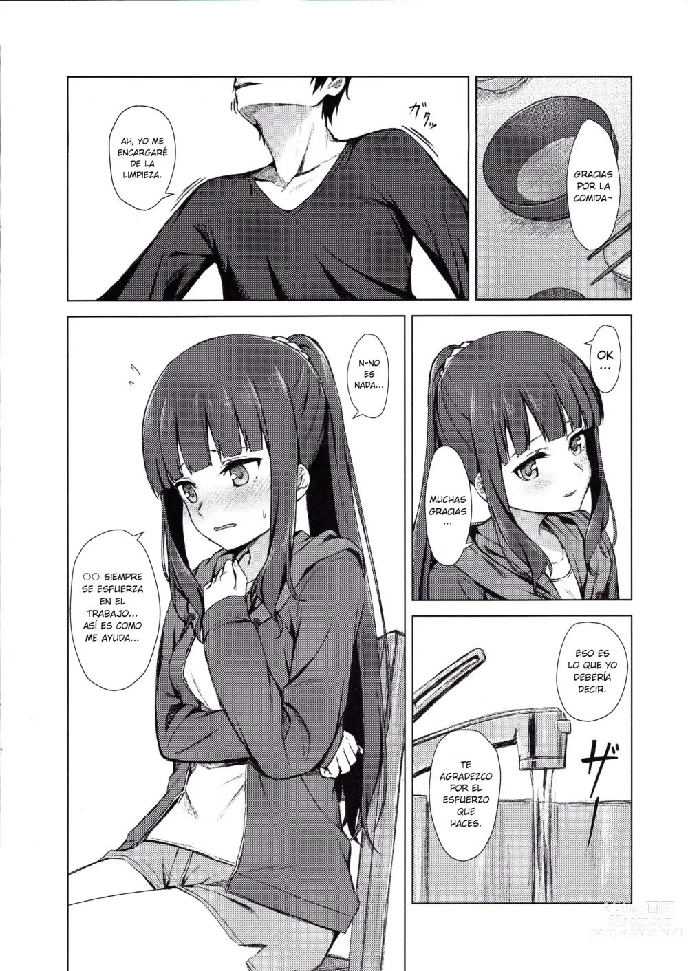 Page 3 of doujinshi Takimoto Hifumi Dousei Seikatsu