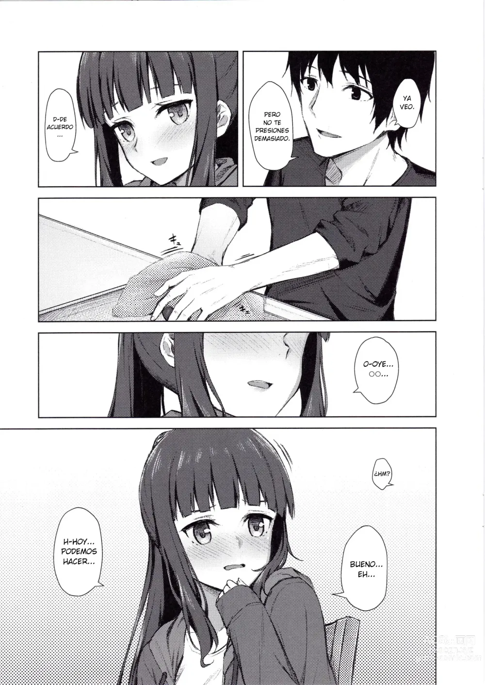 Page 4 of doujinshi Takimoto Hifumi Dousei Seikatsu