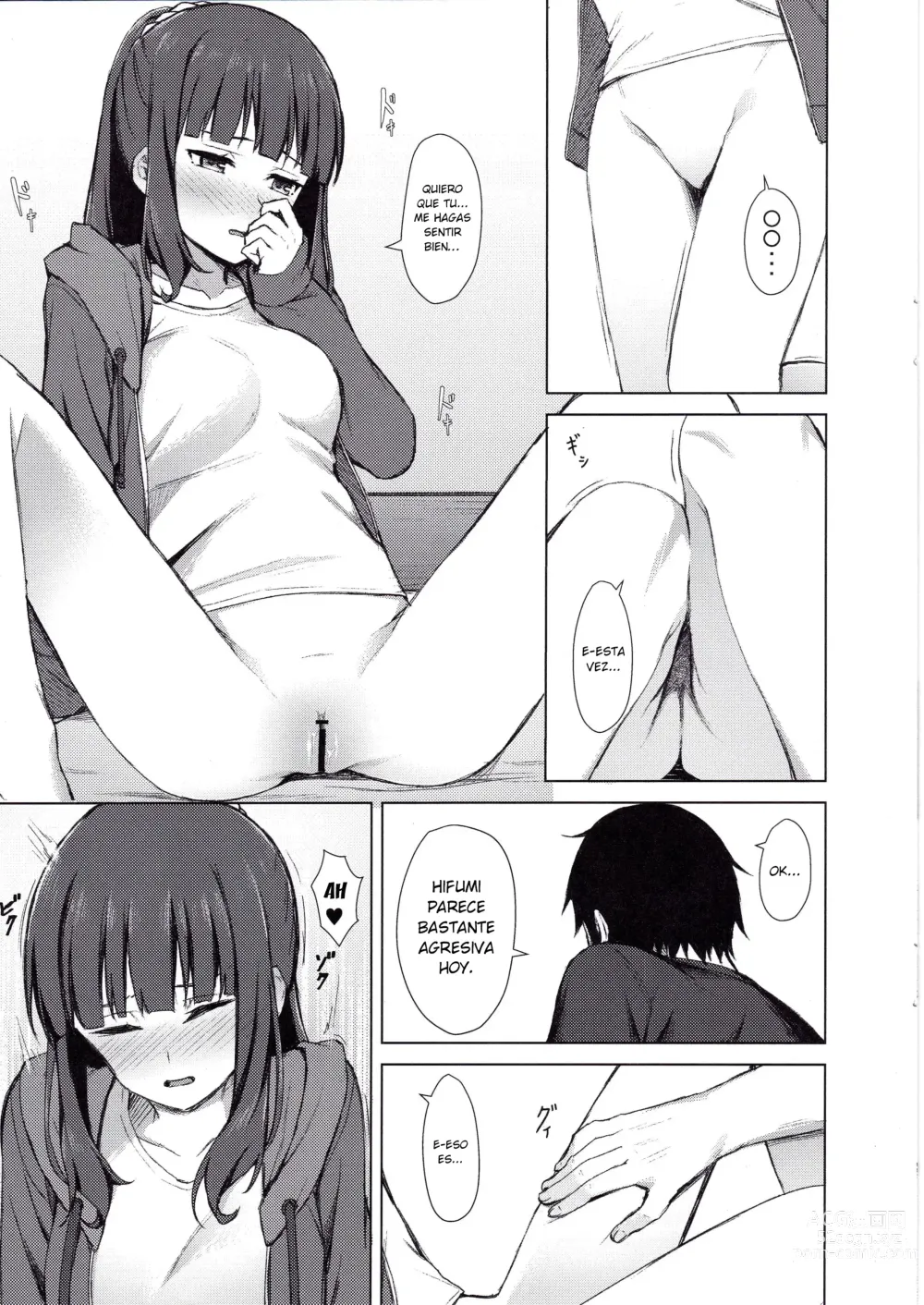 Page 10 of doujinshi Takimoto Hifumi Dousei Seikatsu