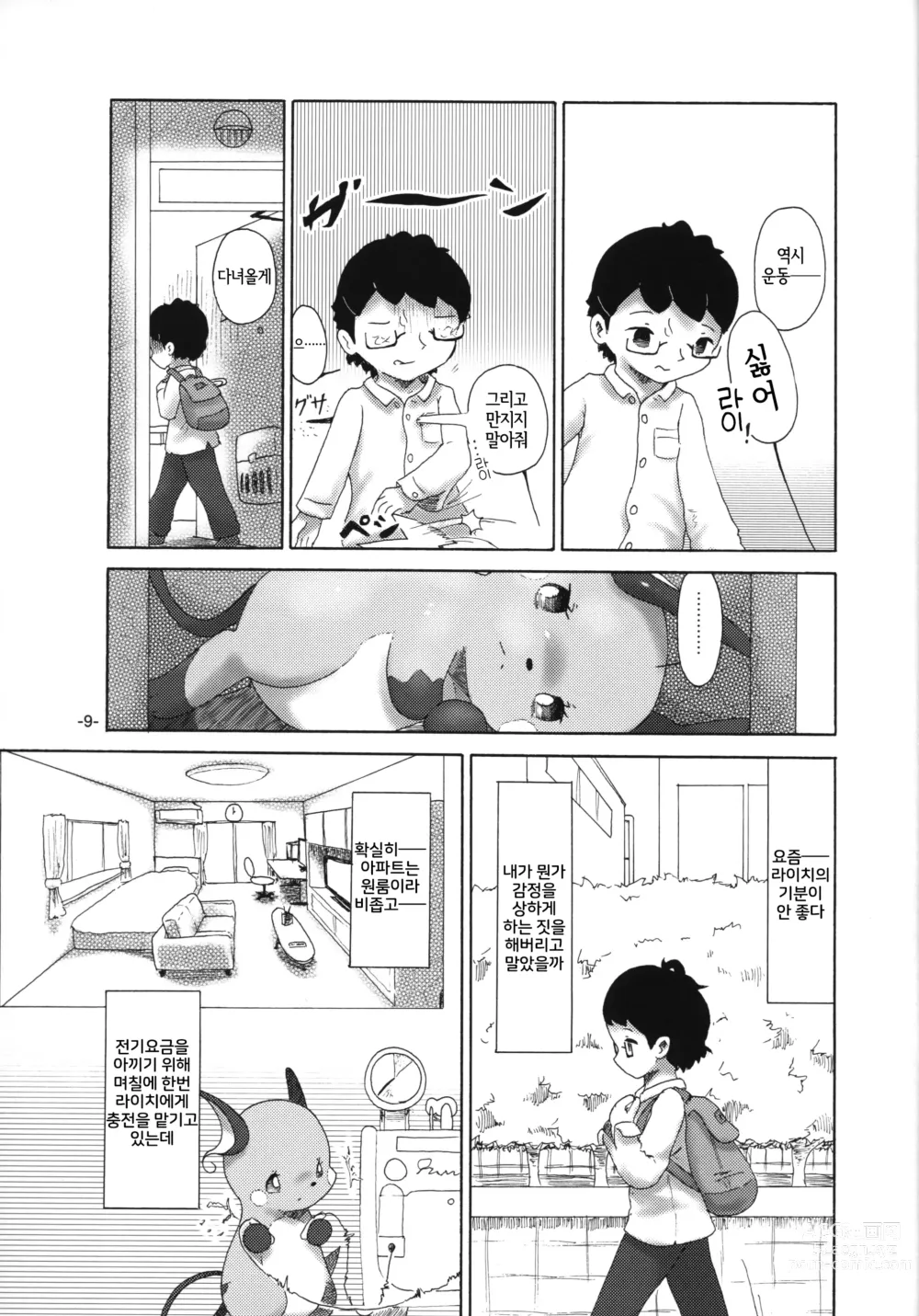 Page 8 of doujinshi 낙뢰주의보