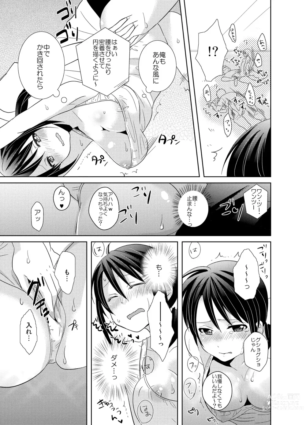 Page 20 of manga AVnai GAME Zettai ni ￮￮ Shite wa Ikemasen!