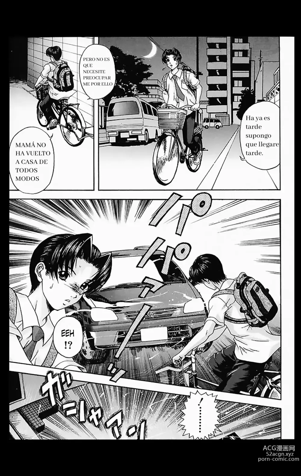 Page 1 of manga Hakui no Haha