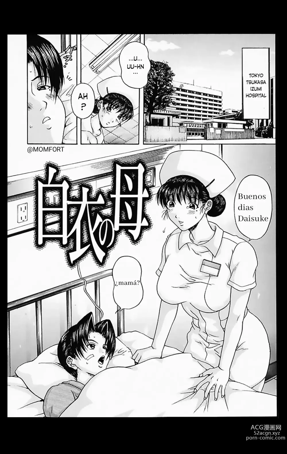 Page 2 of manga Hakui no Haha