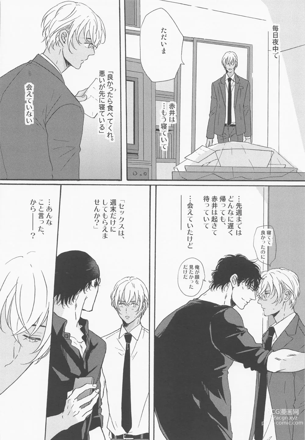 Page 9 of doujinshi Kaettara Kimi o Daku