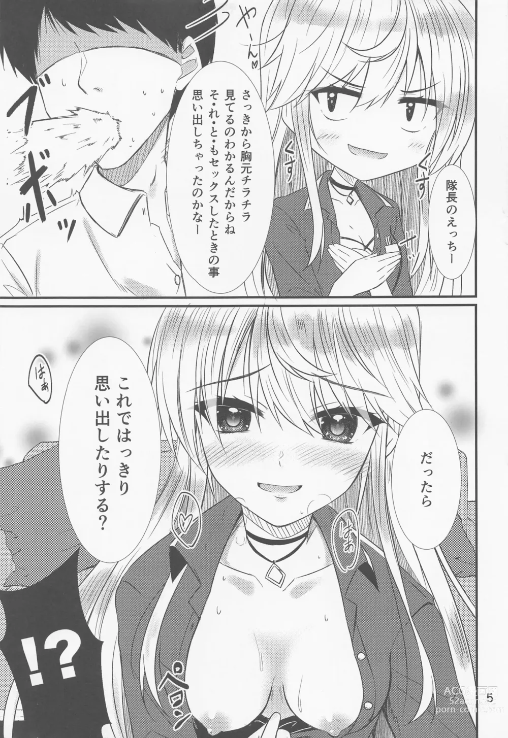 Page 4 of doujinshi Oshikake Mari-san