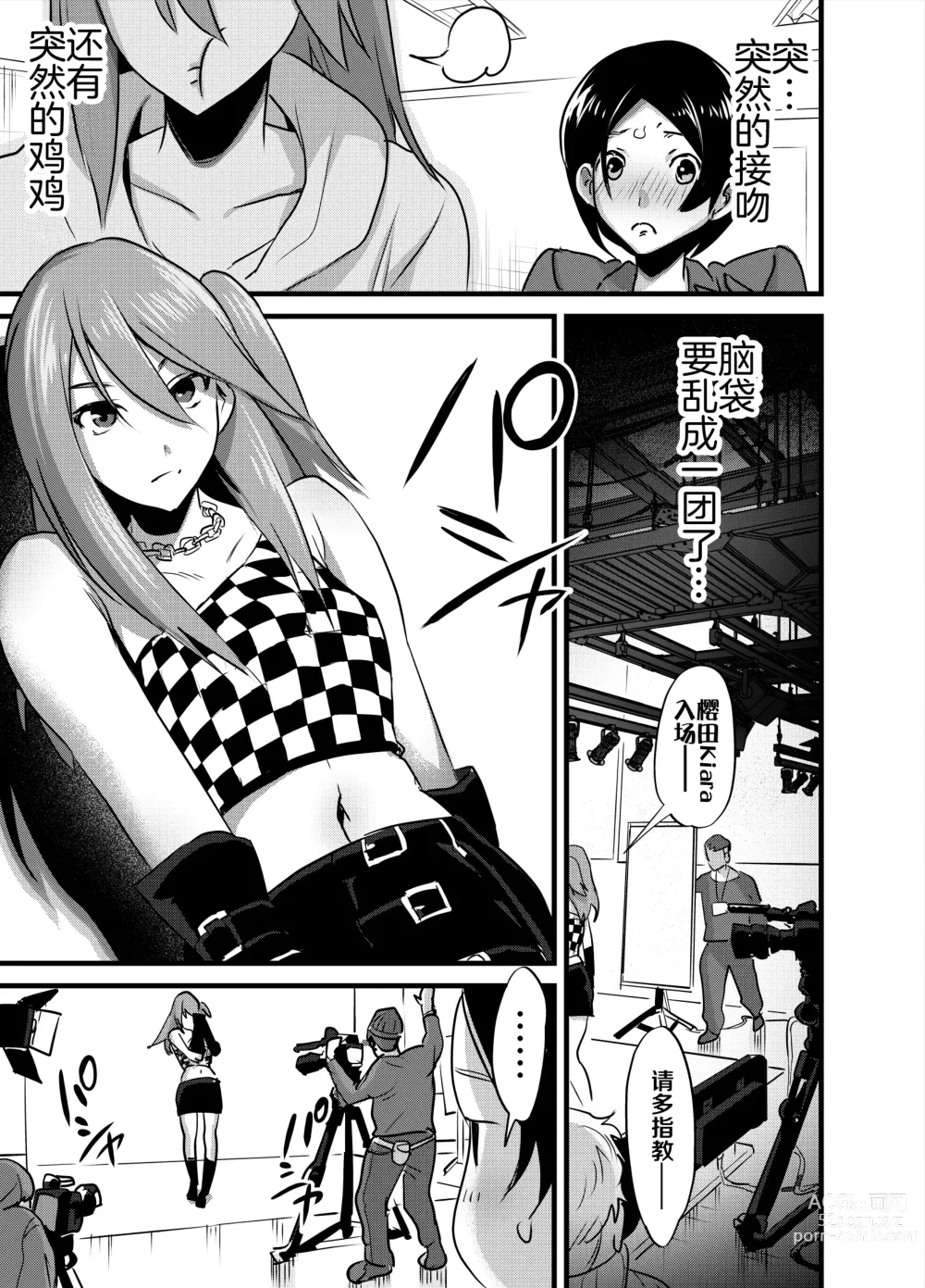 Page 10 of doujinshi Futanari Idol no Seishori mo Manager no Shigoto desu!