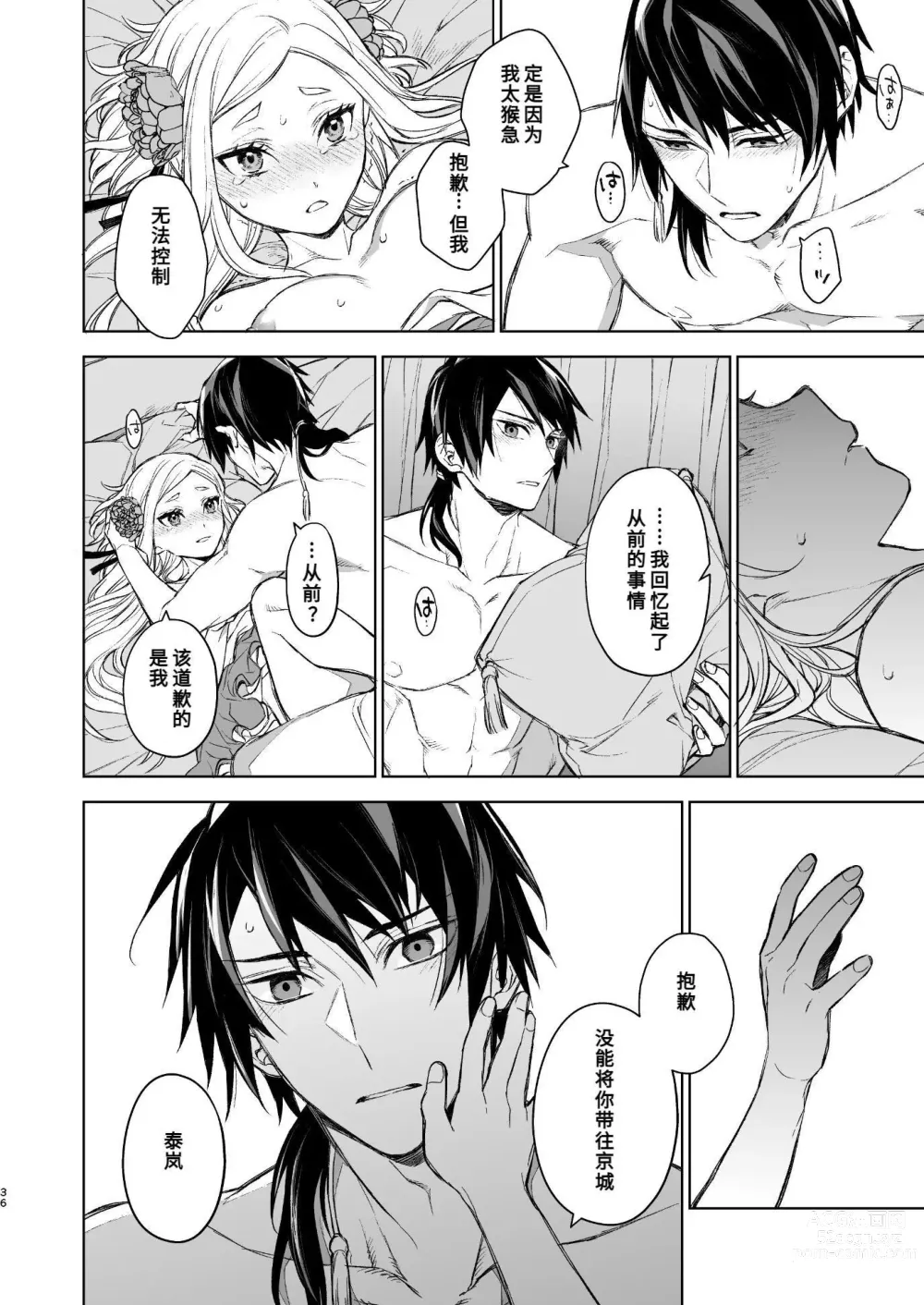 Page 35 of doujinshi 燕岚闺中顾话